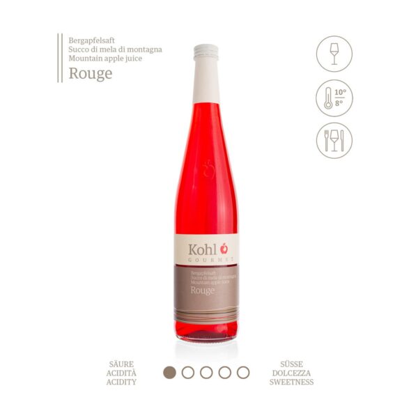 Mountain Apple Juice - Rouge 750ml|純山蘋果汁 - 胭脂