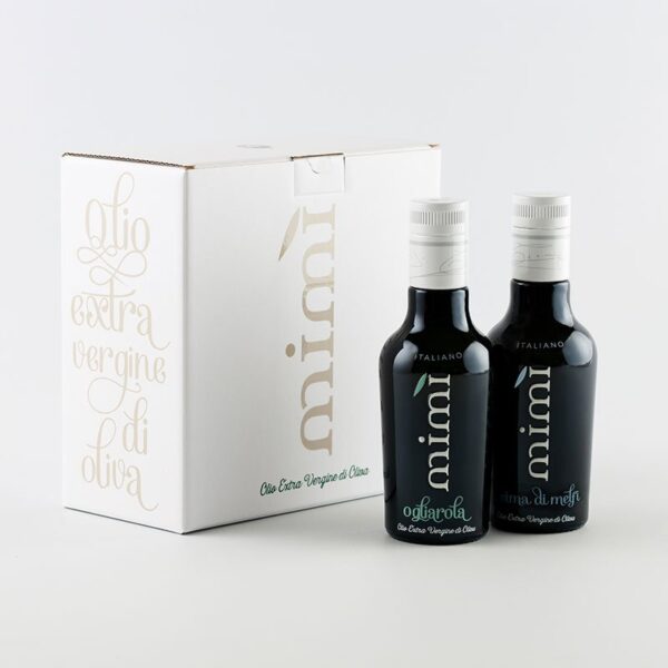 OLIO MIMÌ Gift Pack of 2 Bottles of Premium EVO Oli 精緻 2 入 禮盒組（含禮袋）